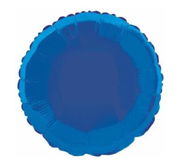 Blue 18'' round foil